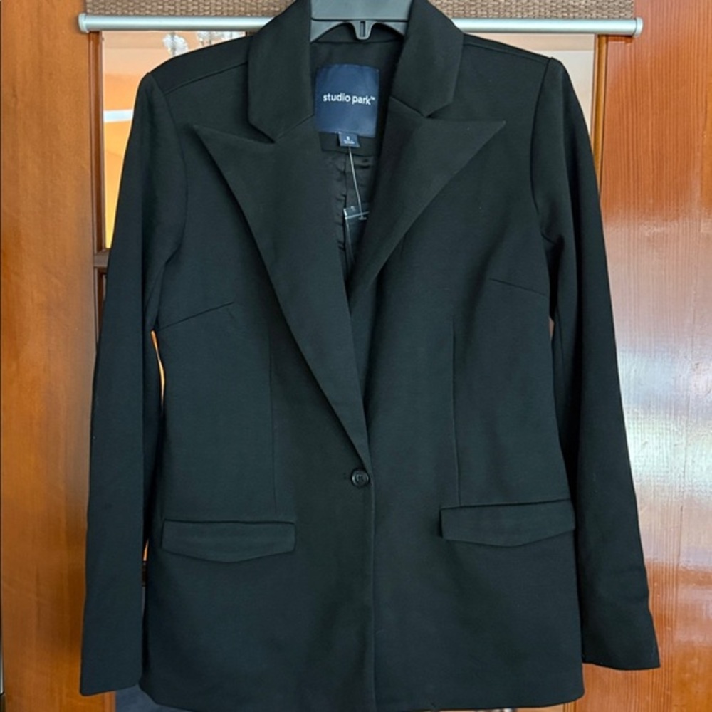 Studio park woman, small black blazer new